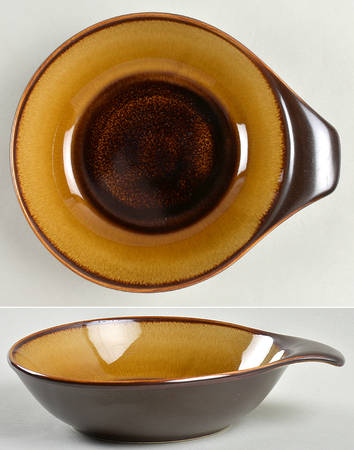 Russel Wright Chicory (Carmel) Lugged Soup Bowl