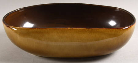 Russel Wright Chicory (Carmel) 11" Oval Vegetable Bowl