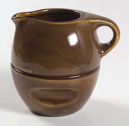 Russel Wright Chicory (Carmel) Family Stacking Creamer & Open Sugar