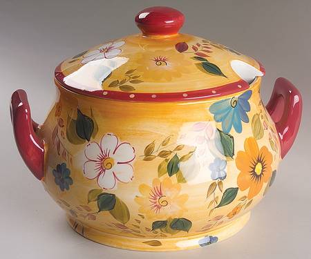 Sunset Bouquet Tureen &  Lid