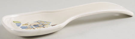 Victorian House Spoon Rest/Holder (Holds 1 Spoon)