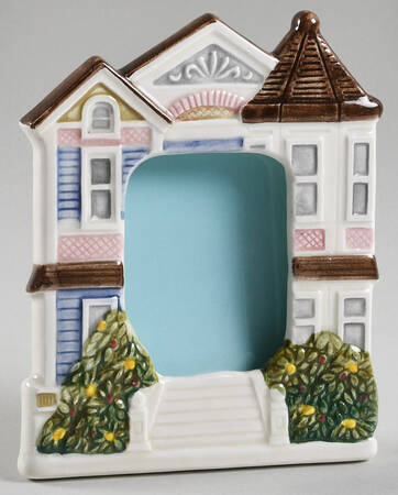 Victorian House 5" Picture Frame