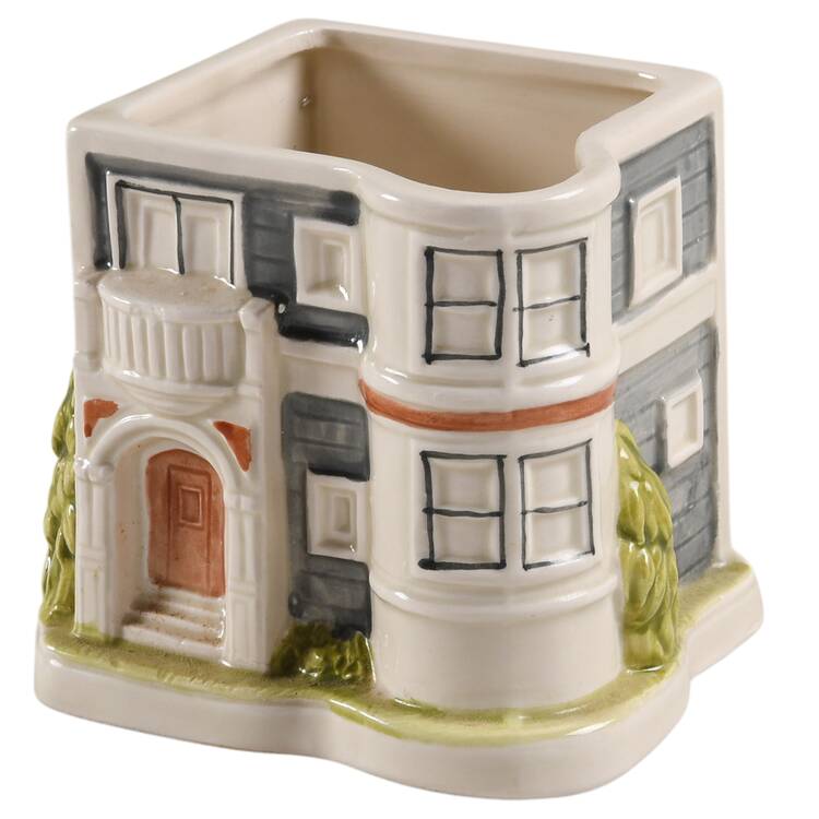 Victorian House Sugar Bowl No Lid