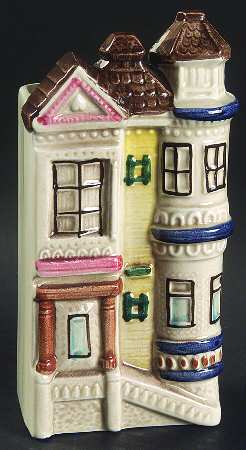 Victorian House Wall/Hanging Vase
