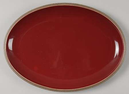 Teramo Apple 14" Oval Serving Platter