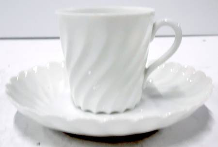 OHM40 Flat Cup & Saucer Set