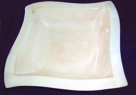 Rolling Square White by Old Time Pottery