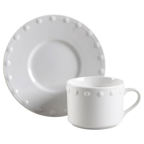 Katherine Flat Cup & Saucer Set