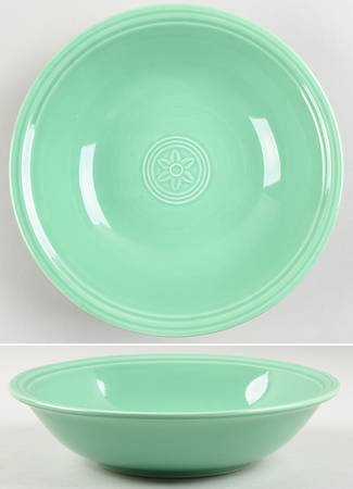 Petals Sea Foam Coupe Soup Bowl