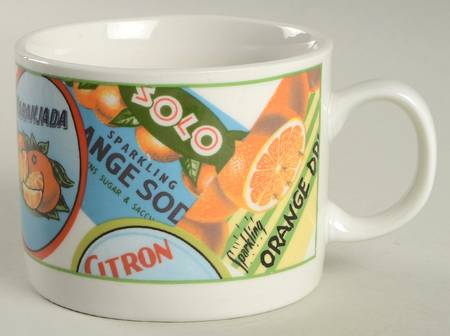 Citrus Labels Mug