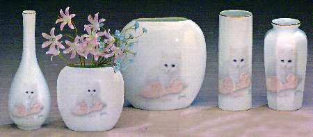 Ballet Slipper Bud Vase