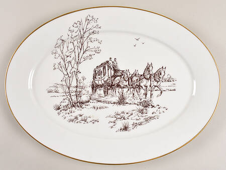 O5 16" Oval Serving Platter by Oxford (Div of Lenox)