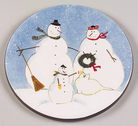 Snow Family Trivet
