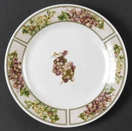 Tuscan Grapes Salad Plate by Oneida