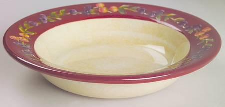 Tuscan Harvest Rim Soup Bowl