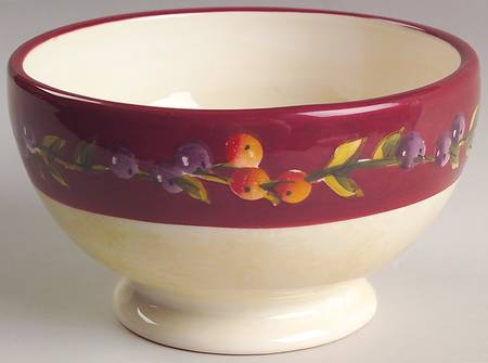 Tuscan Harvest Coupe Cereal Bowl