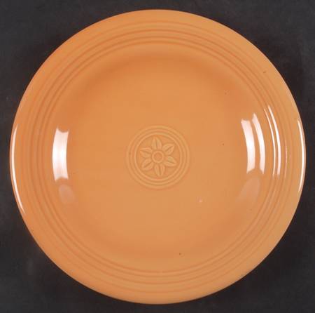 Petals Orange Salad Plate