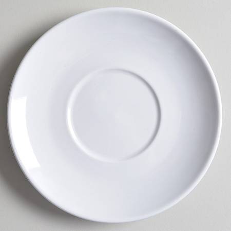 Crown Rego White Saucer