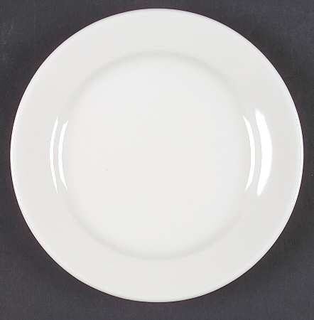 Crown Rego White Salad Plate