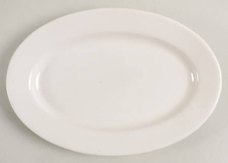 Buffalo China (Buffalo Backstamp) 8" Oval Serving Platter