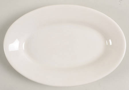 Buffalo China (Buffalo Backstamp) 7" Oval Serving Platter