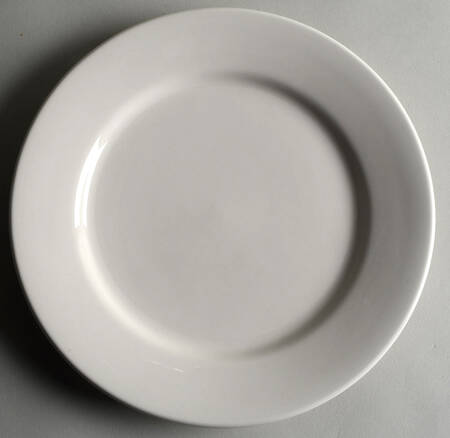 Buffalo China (Buffalo Backstamp) Luncheon Plate