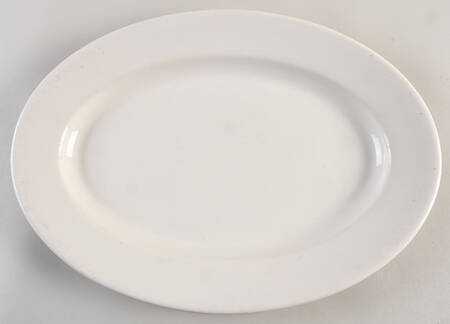 Buffalo China (Buffalo Backstamp) 15" Oval Serving Platter