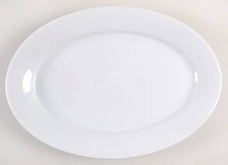 Buffalo China (Buffalo Backstamp) 13" Oval Serving Platter