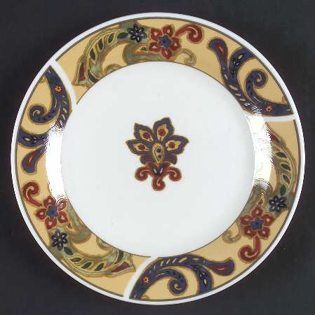 Erin's Paisley Salad Plate