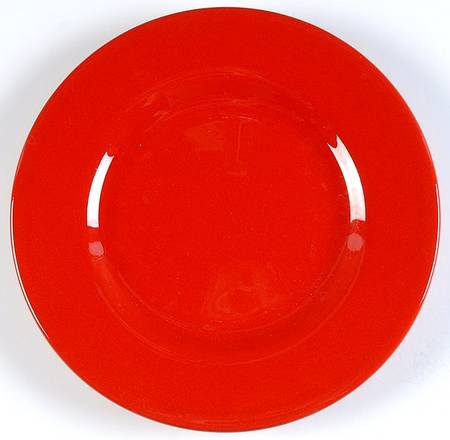 Trend Colors Red Salad Plate