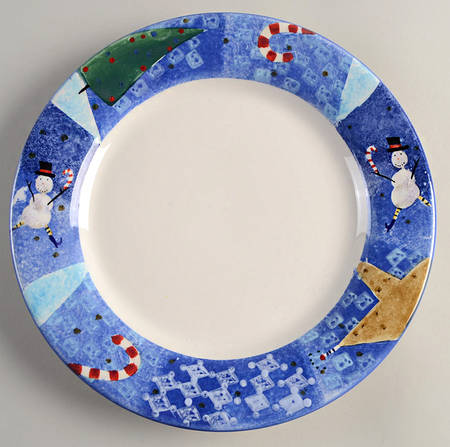 Snow Pals Dinner Plate