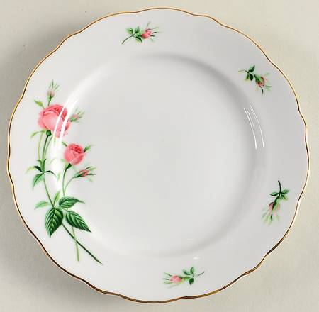 Rose Salad Plate