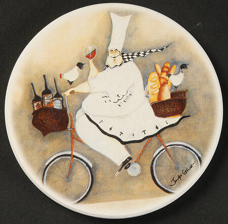 Chefs to Go Stone/Thirsty Coaster