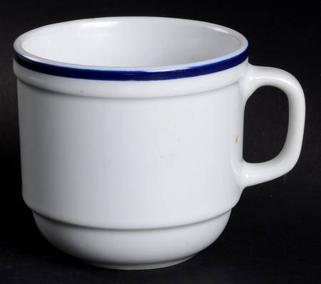 Toms Diner Blue Mug