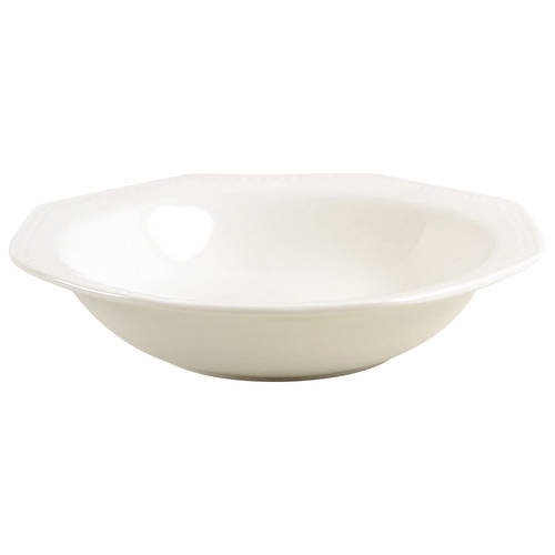 Italian Cream Rim Cereal Bowl