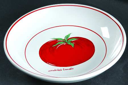 Sundried Tomato 9" Individual Pasta Bowl