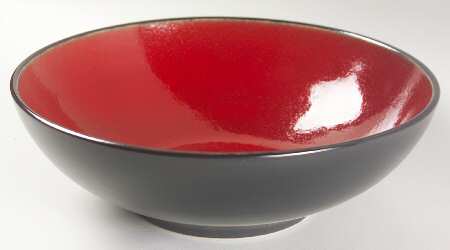 Sunset Round 9" Round Vegetable Bowl