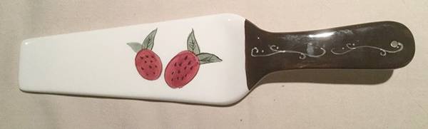 Sweets (Earthenware) Solid Ceramic Pie/Cake Server