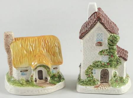 Thatch Roof Cottage Salt & Pepper Set