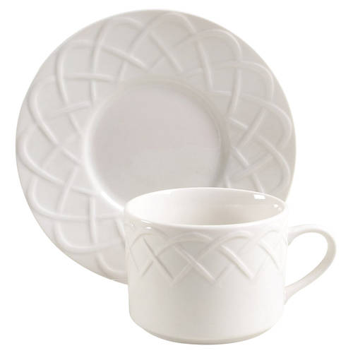 Picnic Flat Cup & Saucer Set by Oneida
