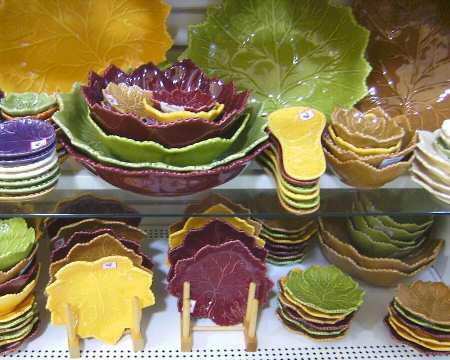 OLE2 Leaf Shaped Platter