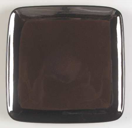Solare Burgundy Square Salad Plate
