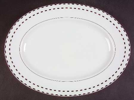 Couplet 14" Oval Serving Platter
