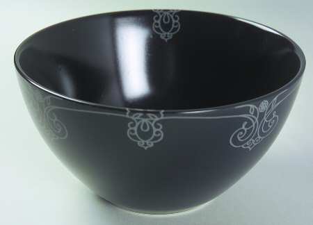 Renaissance Black Soup/Cereal Bowl