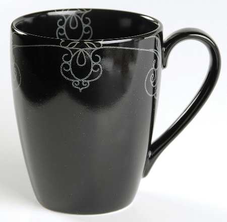 Renaissance Black Mug