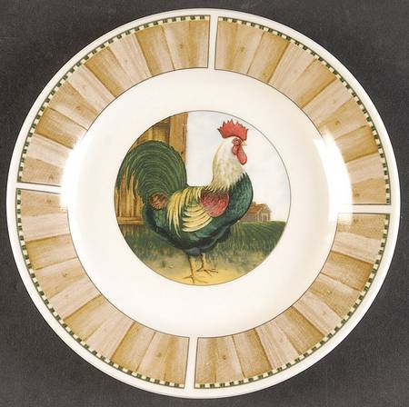 On the Farm Salad Plate
