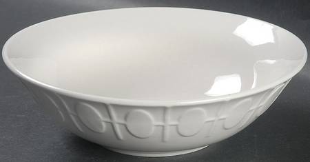 Oval Dots Fruit/Cereal Bowl