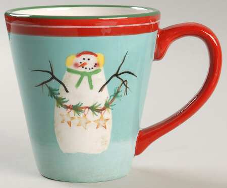 Festive Snowman Mug