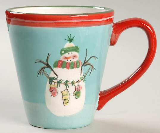 Festive Snowman Mug