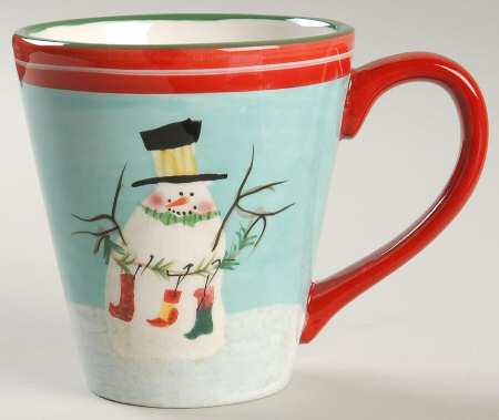 Festive Snowman Mug
